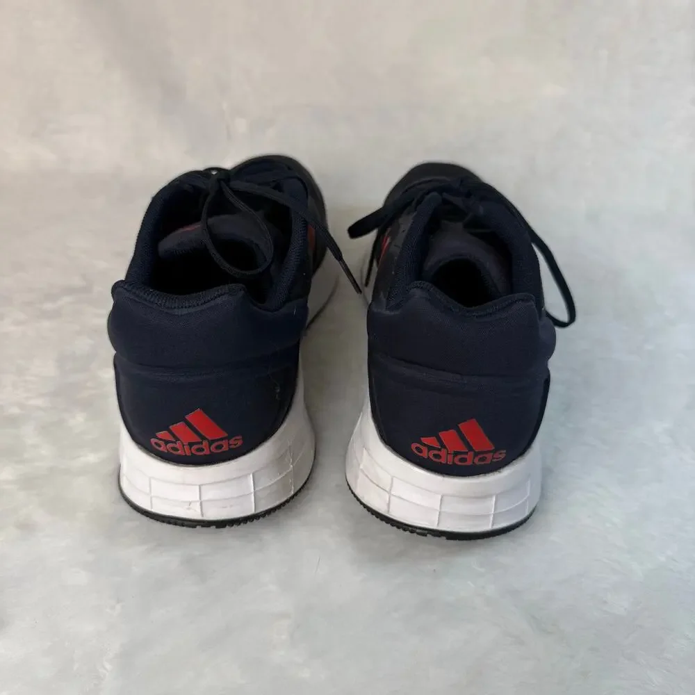 Adidas Duramo 10 Men's Running Shoes - Legend Ink / Vivid Red - Size 11 1/2